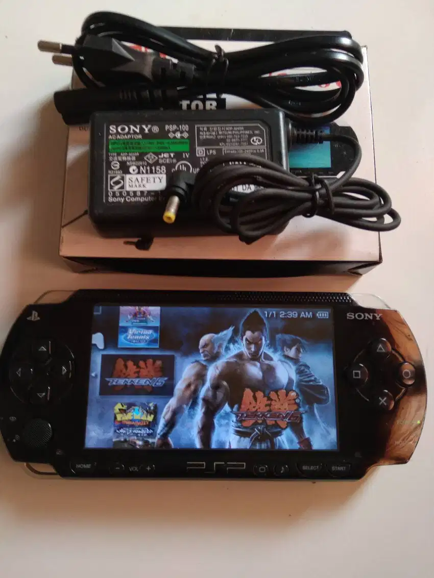 PSP fat tebel Memory 16gb Fullgame Plus Cassan No Mines Mantaap