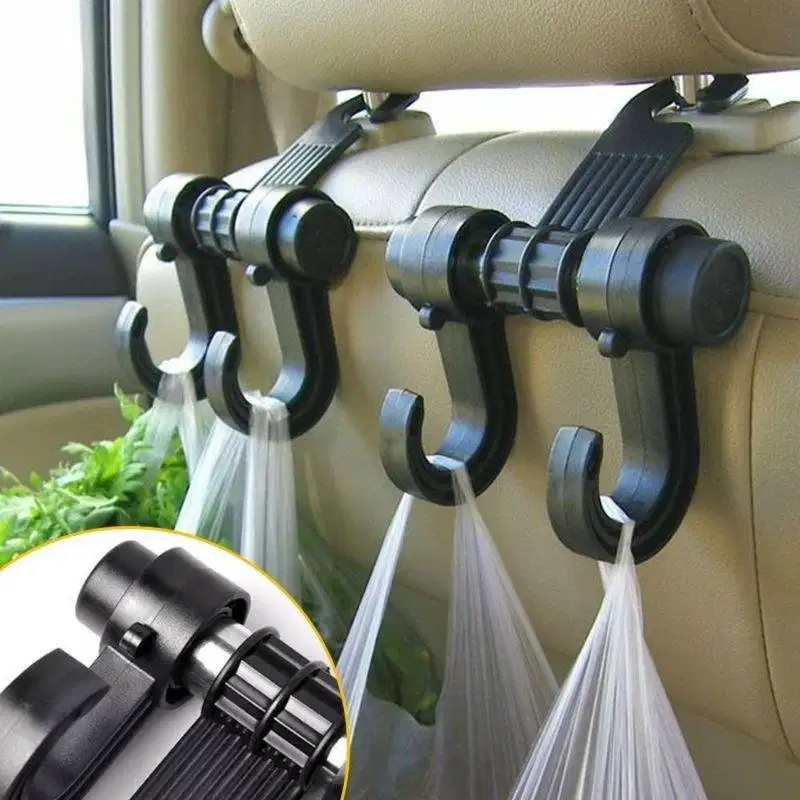 Gantungan Mobil Car Seat Gantungan Barang Mobil 2in1 Hanger Hook