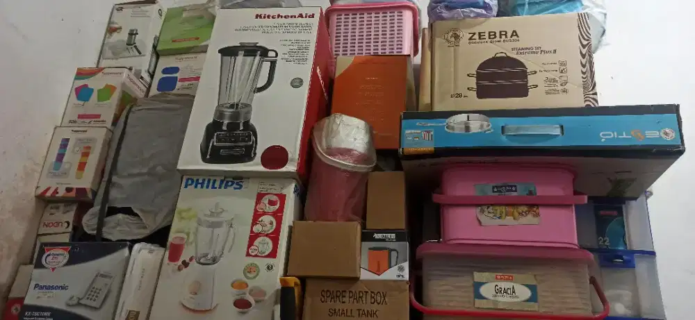 Aneka tupperware Baru