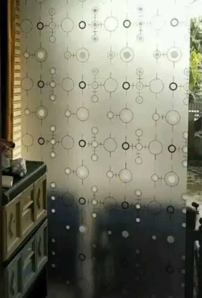 Solusi tambah kesan kreasi pada kaca dgstiker Sanblas dan kaca film