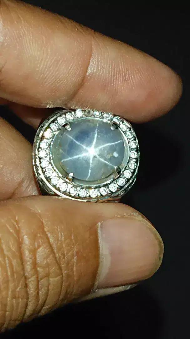 blue star sapphire srilangka 8 crt safir kristal natural harga pas net