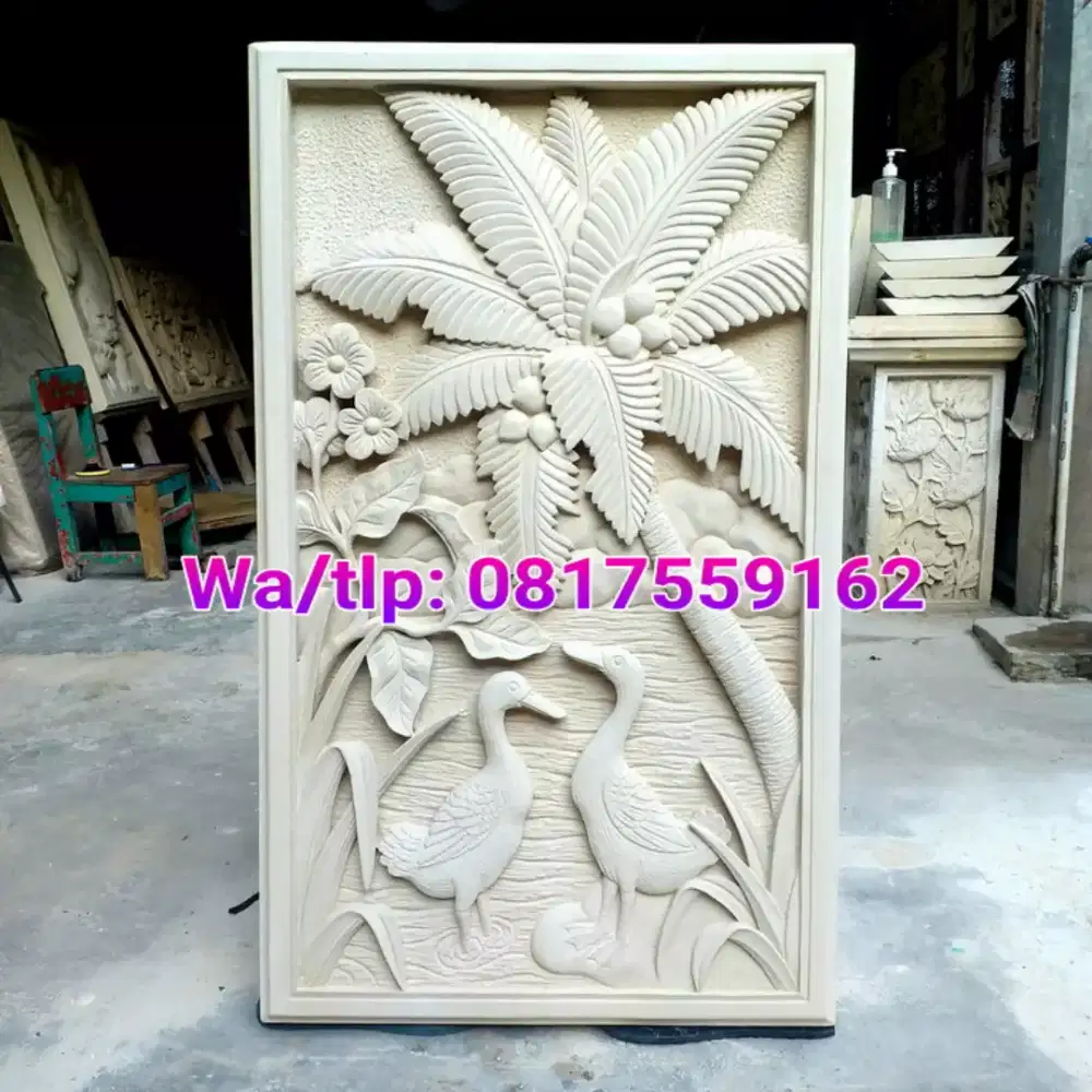 RELIEF BEBEK BATU ALAM PARAS JOGJA