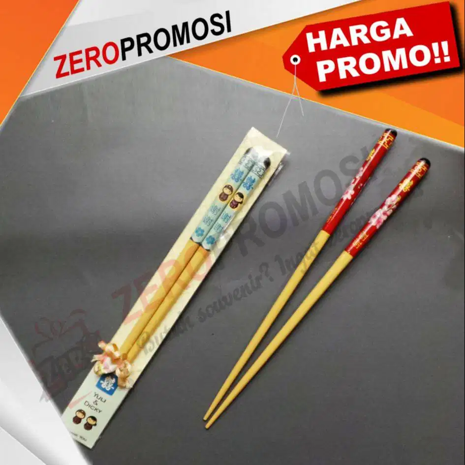 Sumpit Kayu Custom Ready Stok