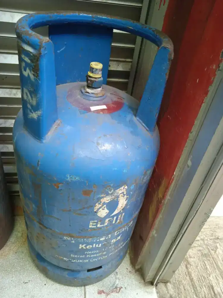 Tabung lpg 12kg isi dan segel
