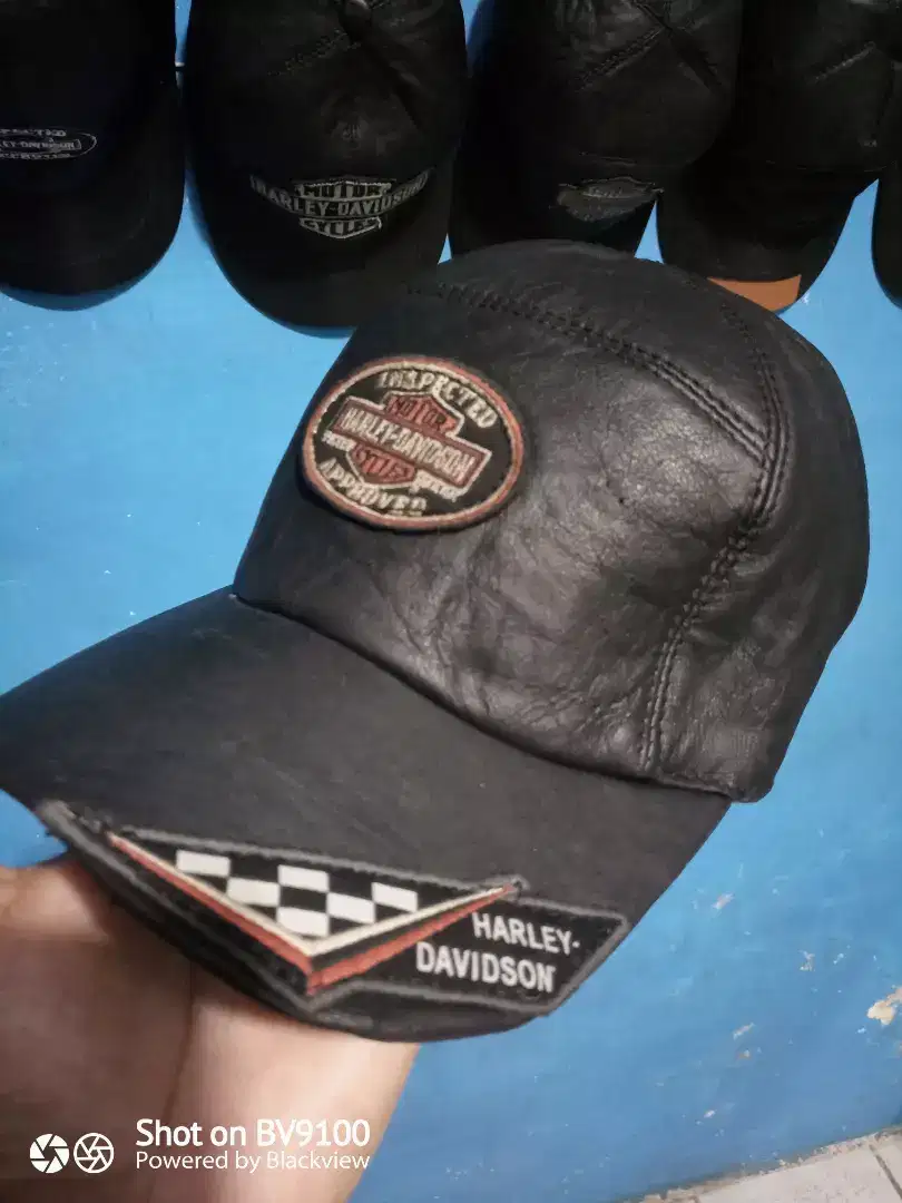 Topi Bahan kulit domba asli  Harley-Davidson