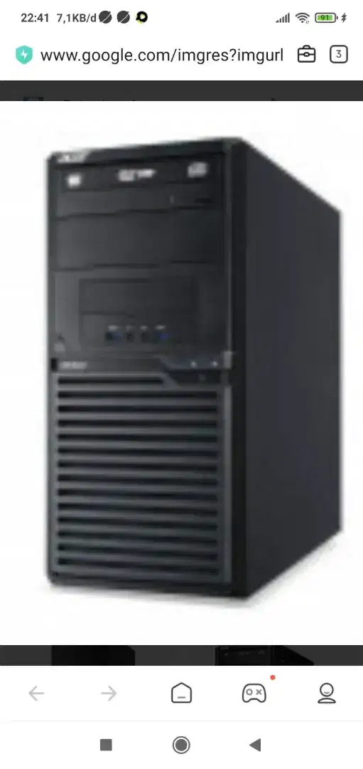 Cpu Acer Veriton i5 gen 4