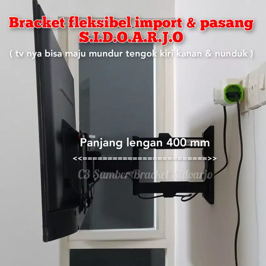 Braket tv tengok2 & pemasangan 32,40,43,45,50