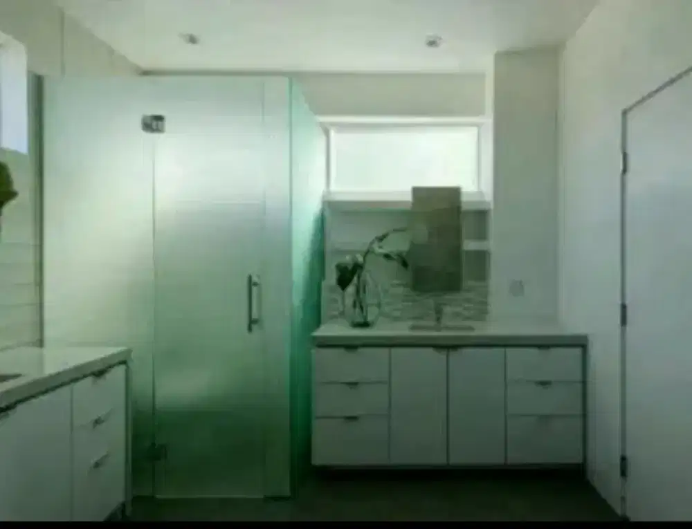 Stiker Sanblas kaca film utkkamarmanditahan akan air&terjaminpemakaian