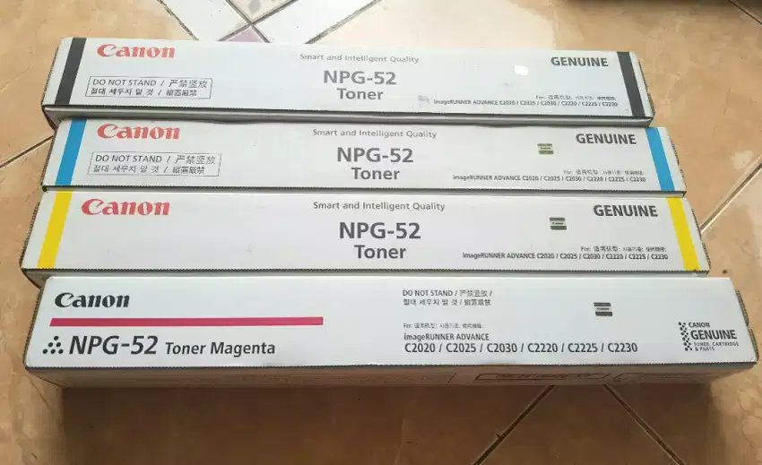 Toner canon npg 52 1 set original genuine