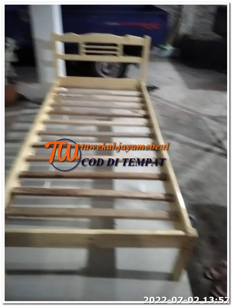 RISBANG KAYU MINIMALIS RANJANG KAYU MINIMALIS POLOS BERMACAM UKURAN