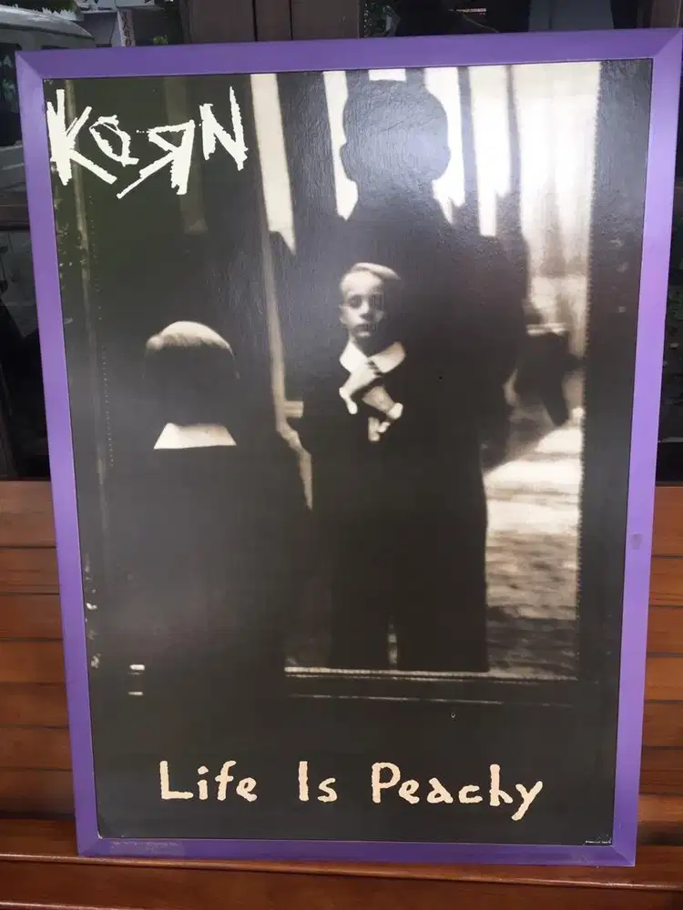 POSTER BAND KORN LIFE IS PEACHY ALBUM