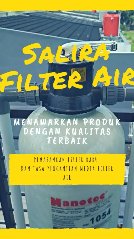Filter fiber 10 inch mengatasi air kuning