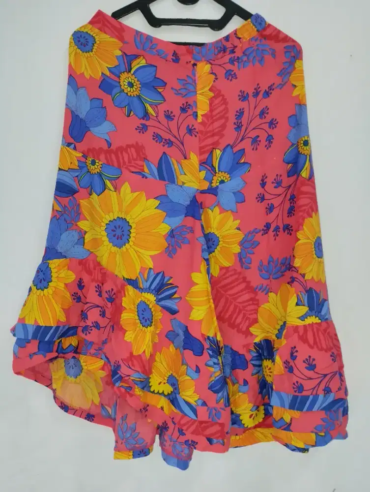 Dijual Rok Wanita Motif Bunga Sepatu