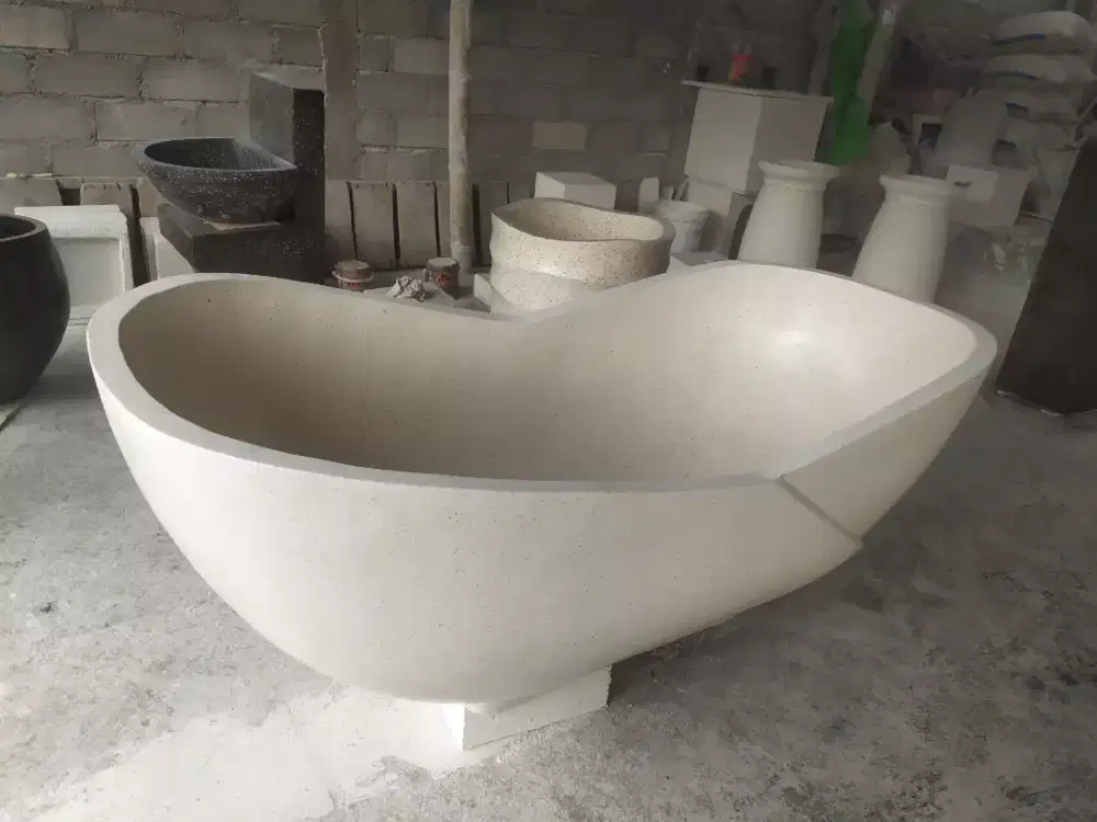 Bathub bak mandi terazzo berendam