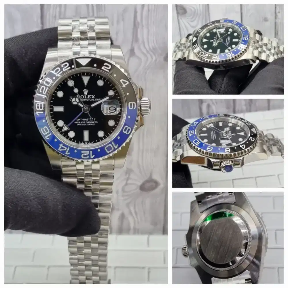 Jam Tangan Automatic Rolex GMT Master II Pepsi - Jam Tangan - 913564975