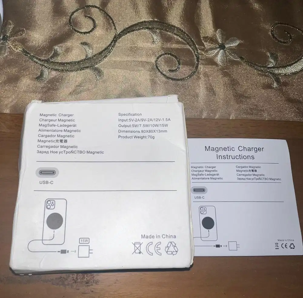 Magsafe Wirelles Charger Kabel data Usb Iphone FastCharge 20W Ex Kado