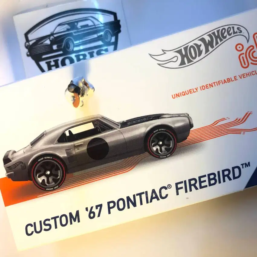 Diecast Hot Wheels ID Custom Pontiac Firebird Free Akrilik Box