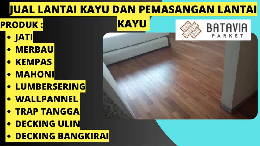 penjual lantai parket mahoni jakarta