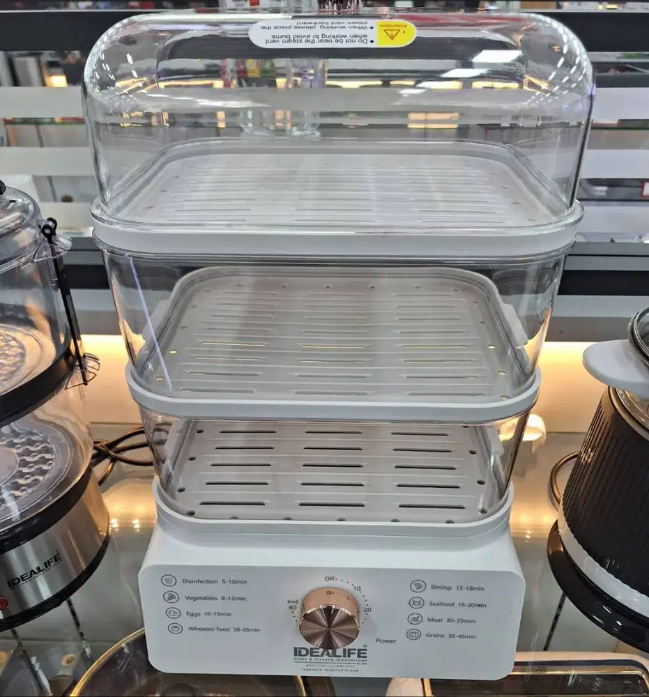 Food Steamer Idealife Pengukus Makanan mengukus IL-114A kukus