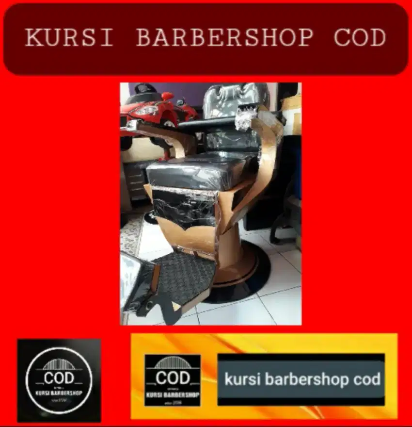 Kursi Barbershop barber pangkas non hidrolik. DEPOK-BOGOR. 3 jt. COD