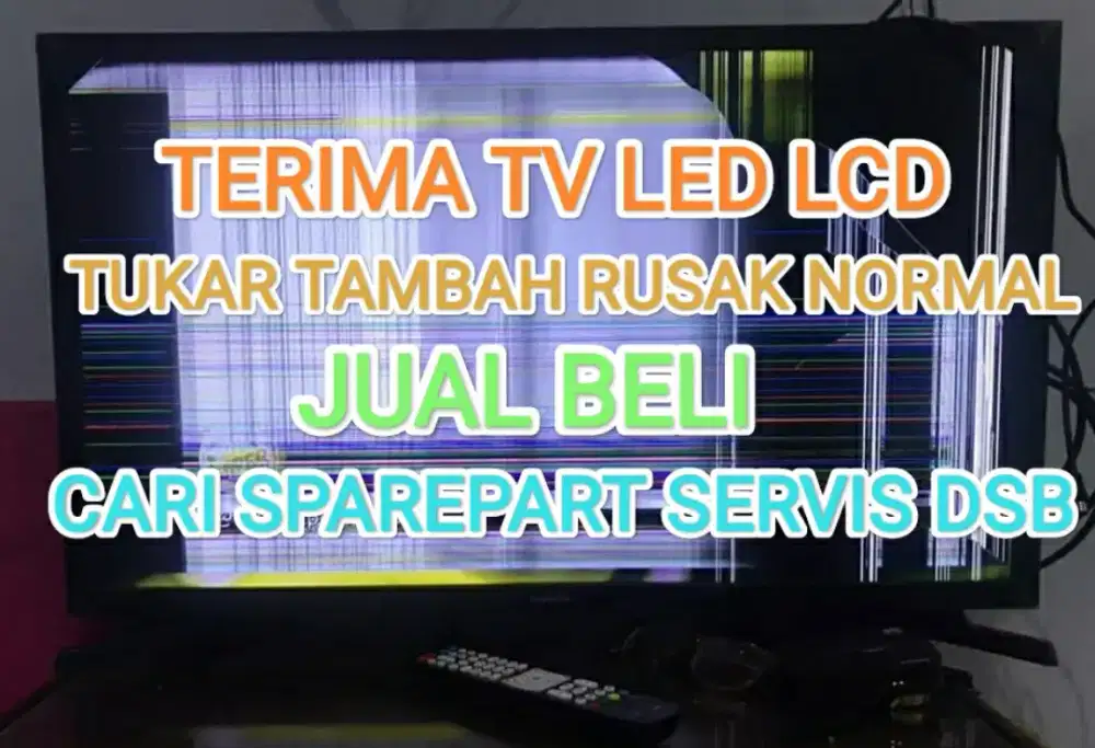 Tv led lcd siap tampung