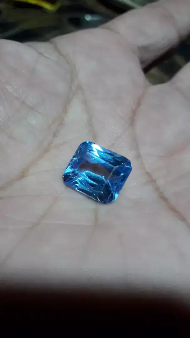 Batu permata kalimantan  Topaz 2 bh