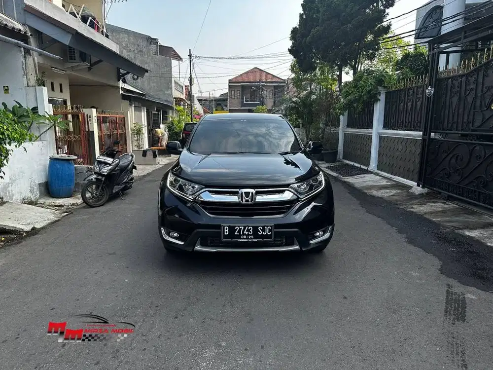 Honda All New CR-V Turbo CVT 1.5 AT 2020 Hitam Mutiara - Mobil Bekas