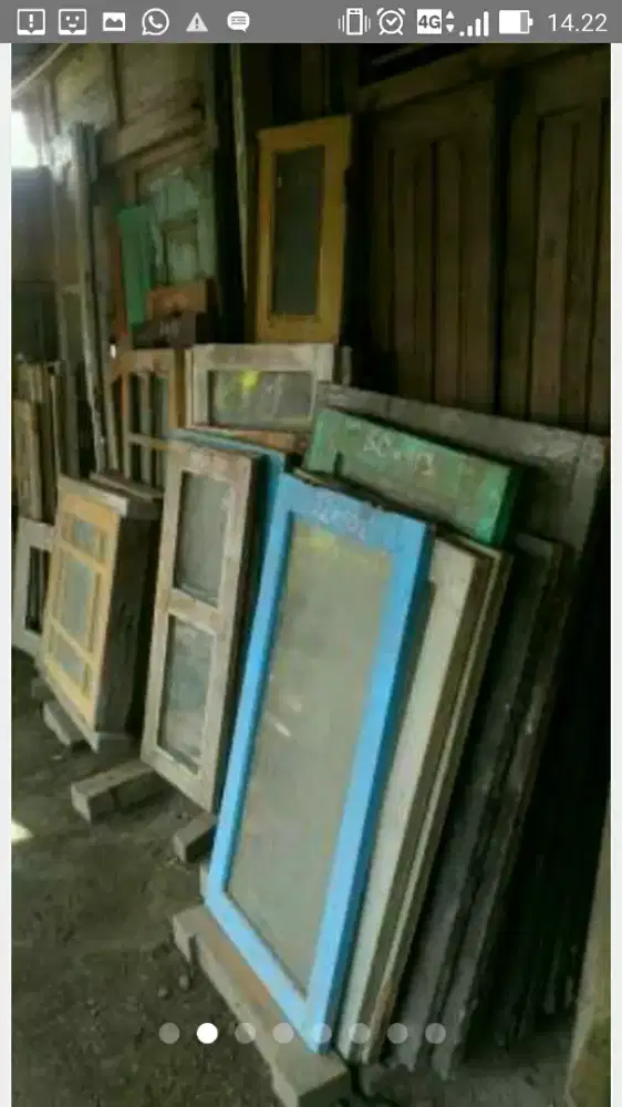 jendela krepyak dan kaca lawasan