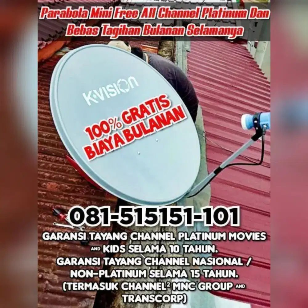 PARABOLA AVIOVISION TANPA BERLANGGANAN KOTA SALATIGA (JAWA TENGAH)