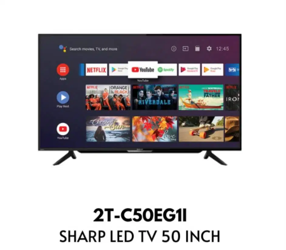 Tv Led Sharp 50 inc 4K UHD Google Smart