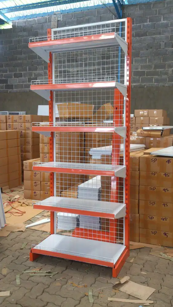 PROMO Rak Minimarket Single 220 cm Varian Starter