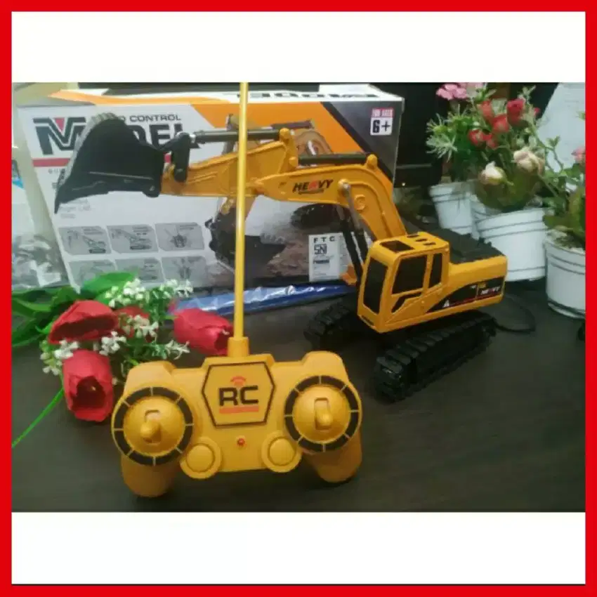 Excavator mainan anak mobil Beko caruk col beko