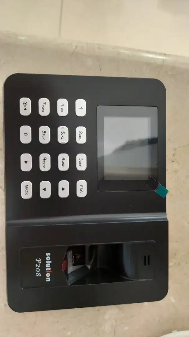 paket pemasangan baru mesin absnesi fingerprint
