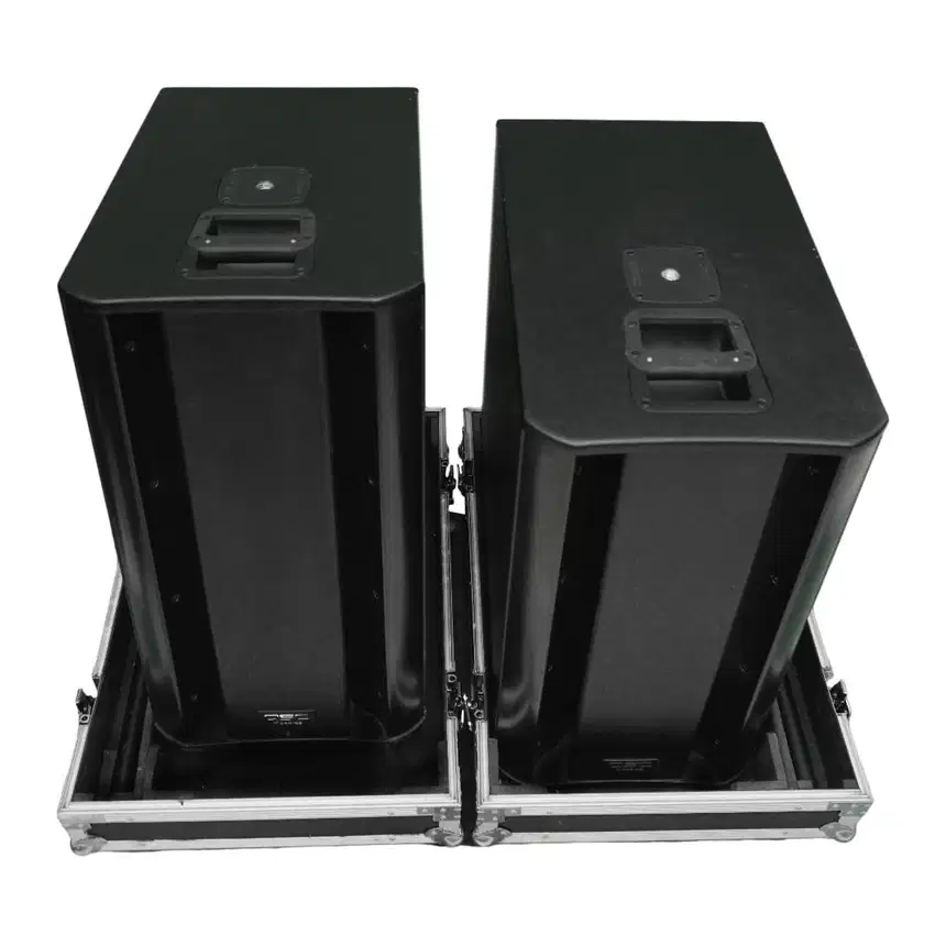 QSC KSub Dual 12 1000w Active Subwoofer + Case (Pair)