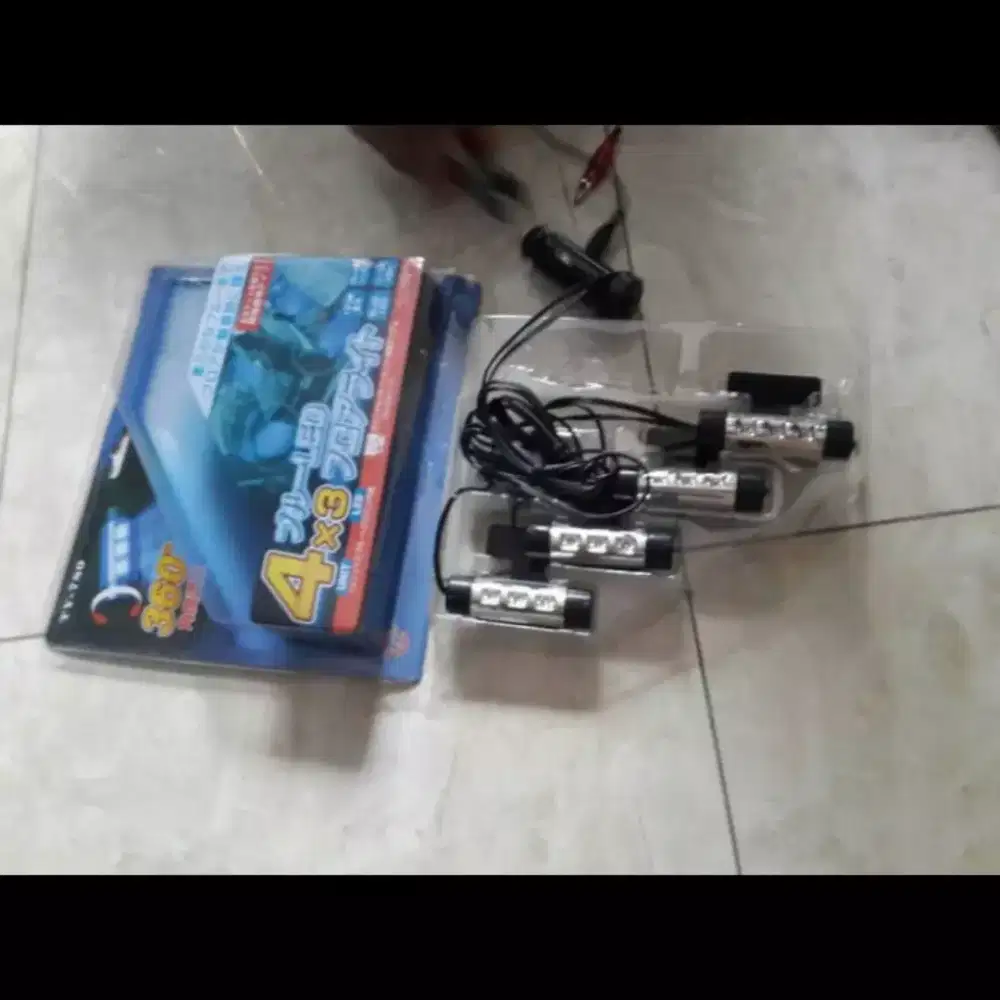 Lampu LED kolong lighter dashboard footstep