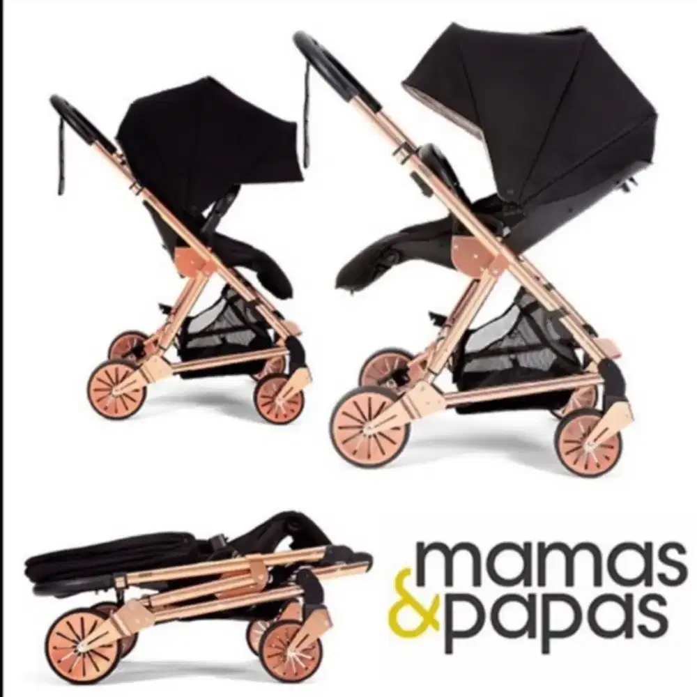 Mamas and papas outlet gold stroller