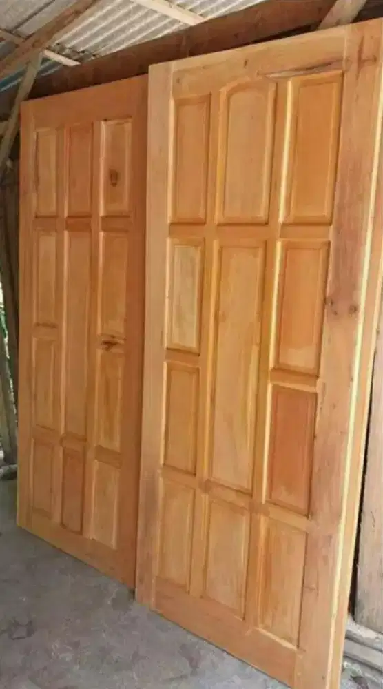 Jual pintu jati dan mahoni
