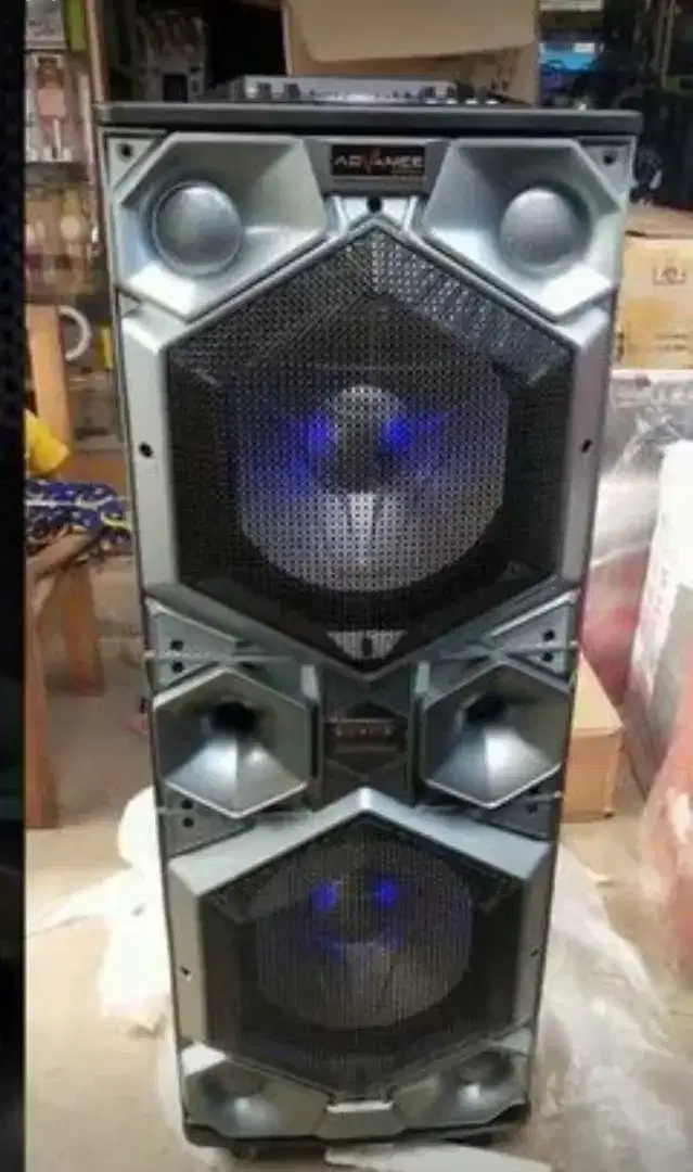 Speaker Aktif Double 15 Inc Baru