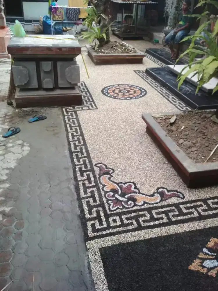 Jasa pasang batu sikat