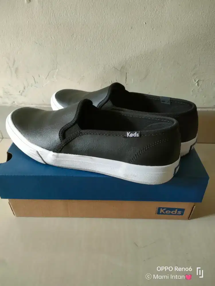 Keds double decker leather Black
