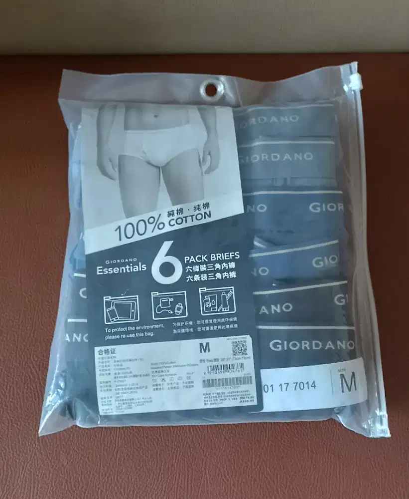 Celana Dalam Pria Giordano Essentials