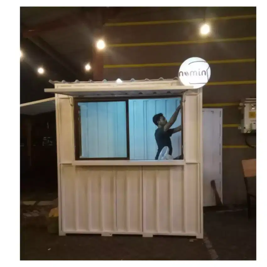 BOOTH SEMI CONTAINER CAFE/BOOTH CAFE MURAH