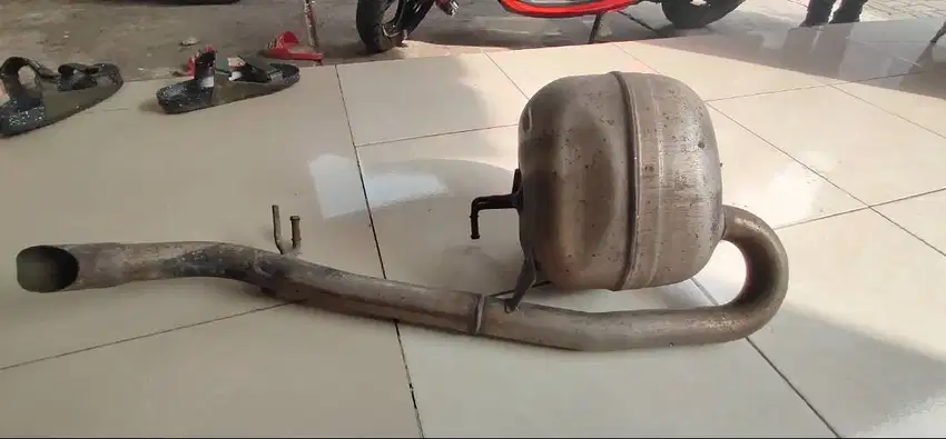 knalpot muffler original toyota vios atau yaris