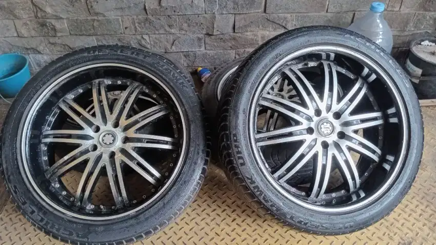 LAGI BUTUH DANA DIJUAL MURAH VELG SCARLET RING 20 LOBANG 5