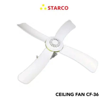 Starco Ceiling Fan CF-36 - Putih