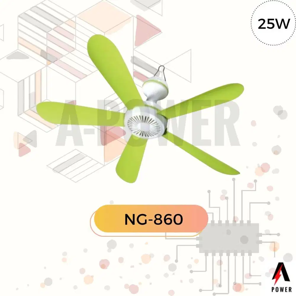 Nagasaky - Kipas Angin Gantung 25W (5 baling)