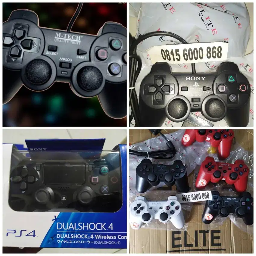 stik ps4 stick ps 4 joystik ps3 ps2