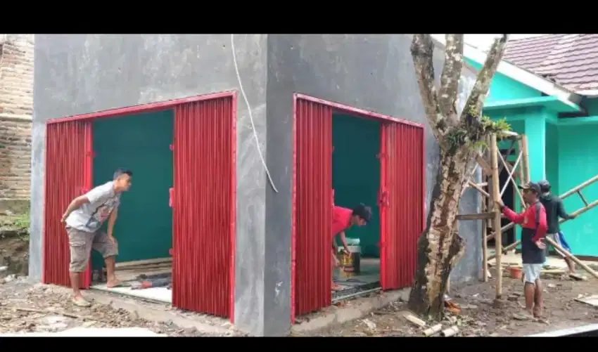 Pintu folding gate murah
