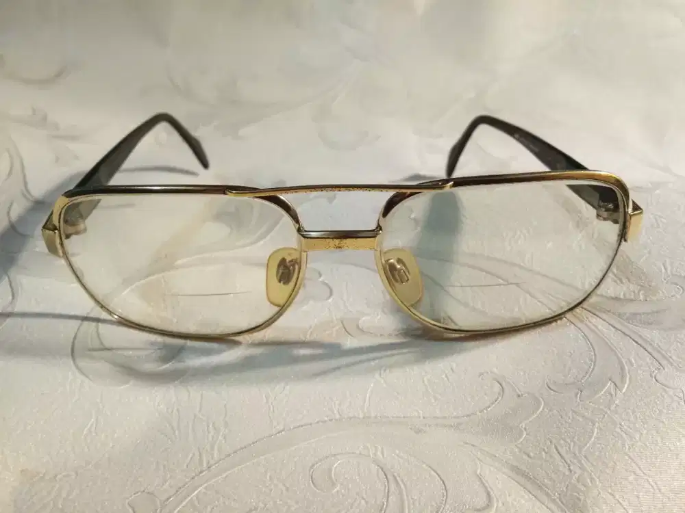 Kacamata vintage METZLER ori germany goldplated like new