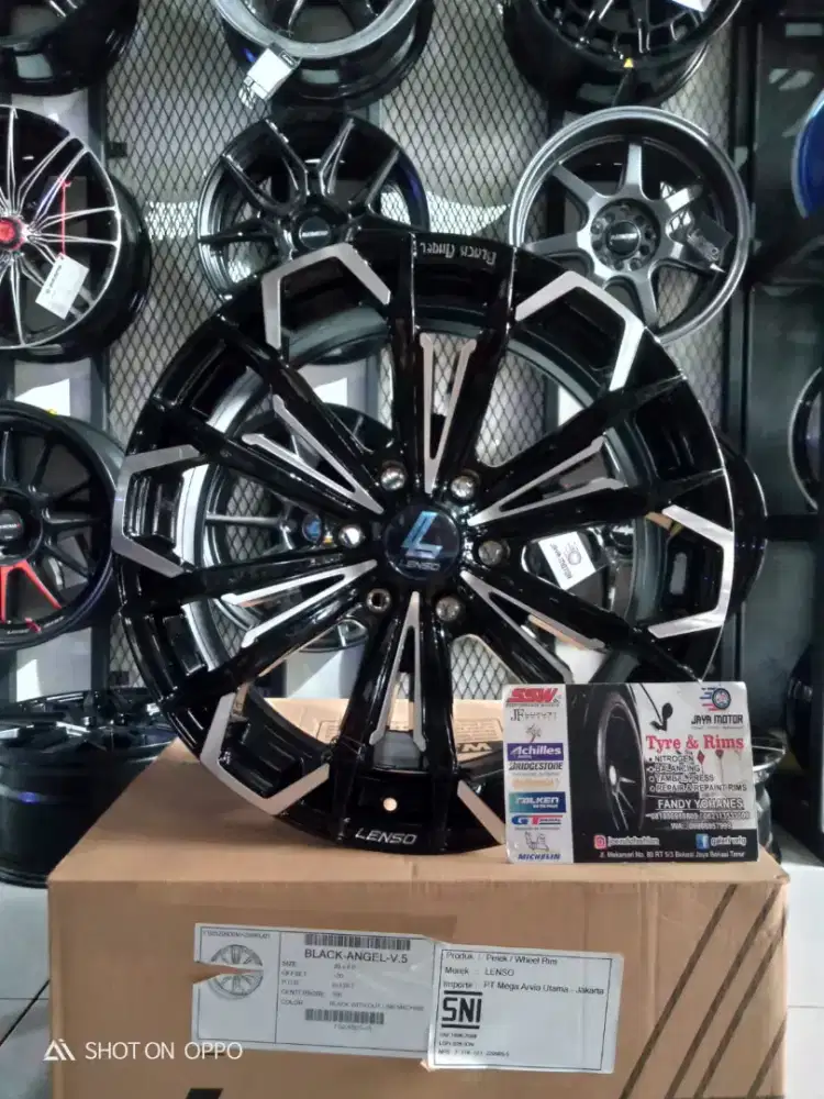 Velg lenso black angel r20 6x139.7 lbr9 et20